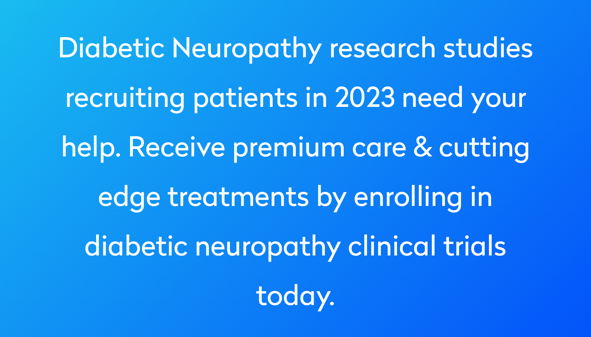 top-10-diabetic-neuropathy-clinical-trials-2023-studies-power